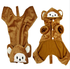 Lindo de <span class=keywords><strong>la</strong></span> <span class=keywords><strong>Transfiguración</strong></span> 3D mono modelado traje de mascota perro japonés ropa de Halloween ropa para mascotas monos - Product Image 1