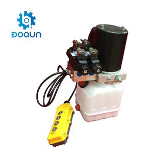Boqun — réservoir en plastique 2.5 quad, capacité 24V, cc, pompe hydraulique à simple action, pour remorque à benne, levage de voiture - Product Image 4