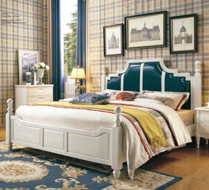 Exótico gran tamaño boda dormitorio muebles rey cama suave - Product Image 1