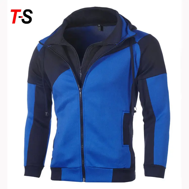 Custom Outdoor Cardigan Long Sleeve Casual Slim Men's Sports Hooded Jackets