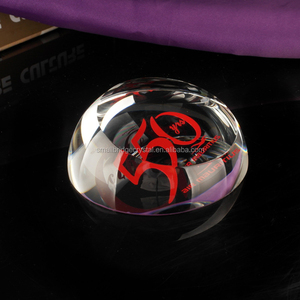 Xqa12 Pujiang 50 millimetri 60 millimetri 80 millimetri Piccola Lente di Ingrandimento Mezza Sfera di Pietre di Resina Epossidica Trasparente di Cristallo Peso della Carta - Product Image 4