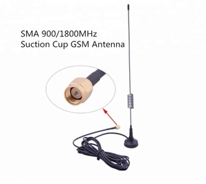 אנטנת רכב חיצונית עם כוס שאיבה מגנטי gsm ו-עבור מחבר סכמה 50 אוהם קיטוב אנכי - Product Image 2