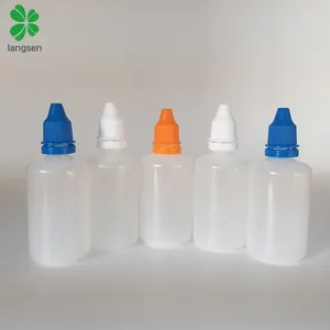 回收塑料PE材料50毫升制药级塑料滴管瓶
