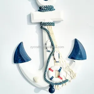 Nautical Decor wood Anchor wall Hanging for home decor