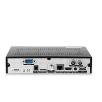 Récepteur satellite numérique de qualité supérieure, boîtier externe linux 4k, avec fente pour carte intelligente (xcryptage et Conax inclus)