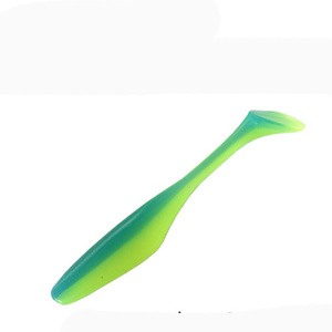 Appât de pêche SAB 4 pouces, artificiel, fabriqué à la machine, doux, parfum <span class=keywords><strong>d</strong></span>'ail, fenouil et calmar - Product Image 2