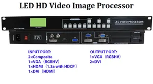 HDフルカラーLEDディスプレイLVP117LEDビデオプロセッサ/LEDスクリーンスケーラー/ビデオスイッチャー