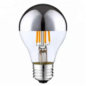 Hot sale di Amazon 4 Pack Dimmable A60 Edison Led Filament Bulb 7W E27/E26/B22 tinggi lumen hemat energi