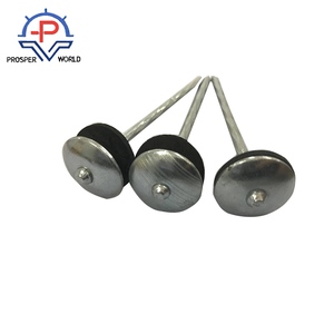 Vástago giro hierro clavos con junta de goma - Product Image 1