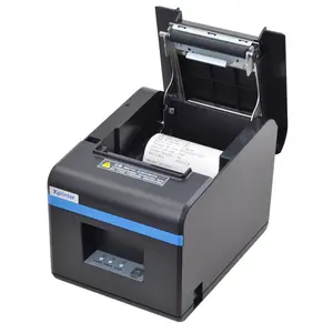 Impresora térmica de recibos de 80mm, dispositivo de impresión de escritorio con usb, bluetooth, cortador automático, barato, MHT-N160II - Product Image 1