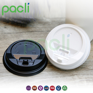 SGS aprobado popular al por mayor de encargo plástico taza de café sorber tapa - Product Image 5