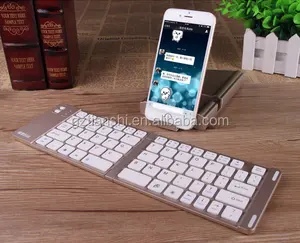 3.0 tiêu chuẩn có thể gập lại màu xanh răng bàn phím cho điện thoại máy tính, có thể gập lại bàn phím cho điện thoại di động, có thể gập lại Bàn phím cho Android