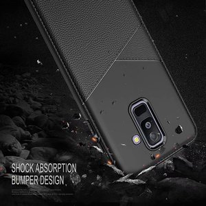 Cover posteriore con design a trama in pelle di alta qualità per <span class=keywords><strong>samsung</strong></span> <span class=keywords><strong>a6</strong></span> plus 2018 s22 23 A04 A23 A73 A53 A13 custodia morbida in tpu