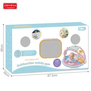 Couverture de bande dessinée circulaire sept modes musicaux enfants tapis de jeu avec dentition - Product Image 5