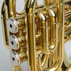 PT-8520 Bb คีย์โกลเด้นแล็คเกอร์ทรัมเป็ตมินิทรัมเป็ต - Product Image 4