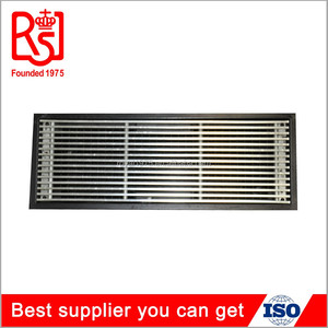 Nhà Máy Giá HVAC thông gió lưới tầng lỗ thông hơi điều hòa không khí tuyến tính khe cắm đăng ký khuếch tán không khí nhôm louvers - Product Image 4