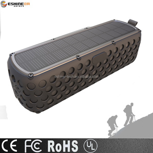 Eshine ES-T60 Solar Draadloze Waterdichte 10 Watt 4 Ohm <span class=keywords><strong>Hi</strong></span> <span class=keywords><strong>Fi</strong></span> Zonne-energie Bluetooh Waterdichte Usb <span class=keywords><strong>Speaker</strong></span>