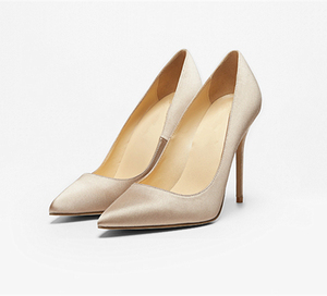 <span class=keywords><strong>Zapatos</strong></span> de Diseñador al por Mayor, <span class=keywords><strong>Color</strong></span> Champán Clásico, Tacones Altos para Fiesta para Mujer - Product Image 2