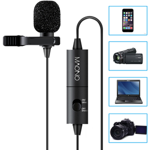 Noir Petite Mousse Couvre Pare-Brise Pare-Brise pour Micro-Cravate Cravate Microphone - Product Image 3