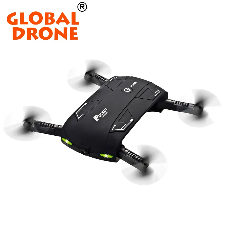 Upgraded ELFIE Voice-Control Foldable Air Selfie Drone X20 RC Pocket Quadcopter Mini Drone Wifi FPV HD Camera Dron VS H37