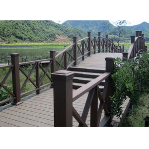 Rampe de balcon en WPC pour terrasse au design moderne et bon marché - Product Image 2