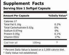 Santé Alimentaire <span class=keywords><strong>de</strong></span> <span class=keywords><strong>foie</strong></span> <span class=keywords><strong>de</strong></span> <span class=keywords><strong>morue</strong></span> huile Soft Gel Capsule prévenir angiosclerosis - Product Image 5