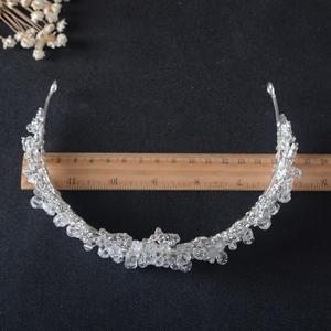All'ingrosso a buon mercato <span class=keywords><strong>argento</strong></span> di alta qualità copricapi da sposa oro capelli da sposa <span class=keywords><strong>cerchietti</strong></span> - Product Image 5