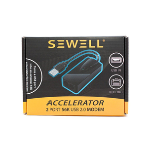 <span class=keywords><strong>Modem</strong></span> <span class=keywords><strong>USB</strong></span> <span class=keywords><strong>56K</strong></span> Internet/Fax direct, deux prises RJ11 - Product Image 6