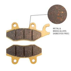 Plaquettes de frein en cuivre fritté haute performance pour moto FA197 YBR <span class=keywords><strong>250</strong></span> <span class=keywords><strong>TZR</strong></span> 50 YS <span class=keywords><strong>250</strong></span> Disque de frein avant - Product Image 5