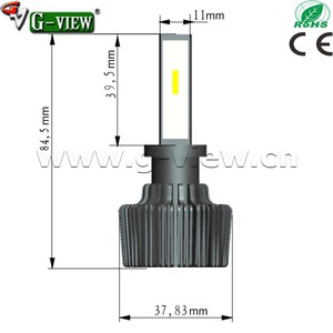 Haute lumen Philip Auto phare h4 highpower Canbus kit <span class=keywords><strong>h7</strong></span> h8 h11 h16 9005 9006 9004 9007 h13 LED ampoule - Product Image 4