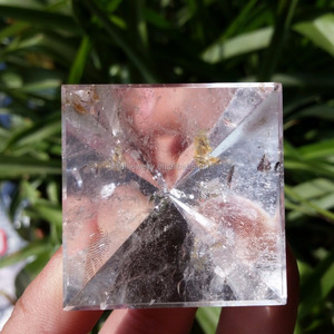 Bán Buôn Đồ Thủ Công Dân Gian Đá Chữa Bệnh Tự Nhiên Rõ Ràng Thạch Anh Pha Lê Kim Tự Tháp Cho Chặn Giấy - Product Image 2