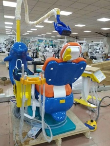 Poltrona Odontoiatrica Elettrica per Bambini DTC-326, Design a Forma di Delfino Blu Cartoonesco - Product Image 3
