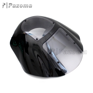 PAZOMA Super Plastique ABS Carénage De Phare de Moto avec Pare-Brise pour Harley Davidson Fer 883 XL883N FXR <span class=keywords><strong>Dyna</strong></span> - Product Image 3