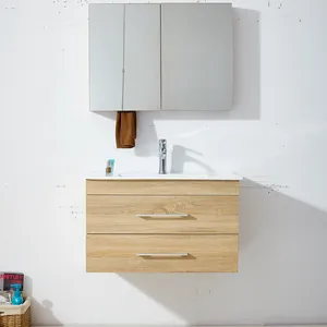 Mueble de baño de PVC al por mayor, mueble de baño, combo de tocador, mueble de baño moderno