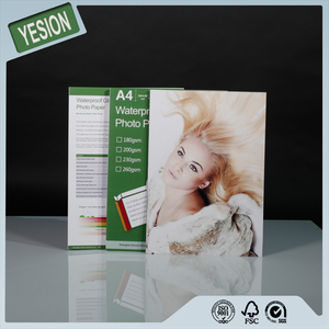 115g 135g jet d'encre <span class=keywords><strong>impression</strong></span> vente Chaude brillant odm <span class=keywords><strong>photo</strong></span> papier <span class=keywords><strong>A4</strong></span> taille pour toutes sortes de jet d'encre imprimantes - Product Image 1