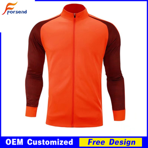 Wholesale OEM sport football solid color training pants without pattern sports jacket - Product Image 4