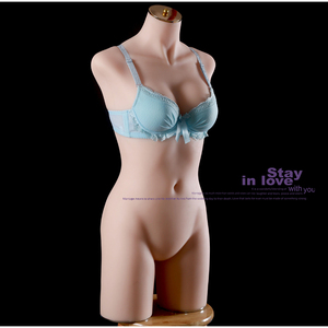 신규 입고 중국 XINJI 제조사: 전문적인 실리콘 여성 사실적인 상체 마네킹 - Product Image 3
