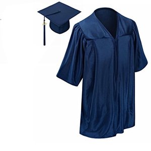 Fabricación al por Mayor de Togas/Batas de Graduación para Escuelas y Jardines de Infancia, Birretes y Togas de Graduación para Niños, 100% Poliéster, Unisex - Product Image 4