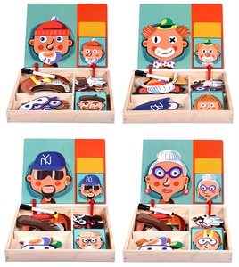 GIOCATTOLI per bambini Fingono Giocattolo di <span class=keywords><strong>Puzzle</strong></span> <span class=keywords><strong>Magnetico</strong></span> Giocattoli Per Bambini 3D Di <span class=keywords><strong>Puzzle</strong></span> Figure Animali Veicolo Circo Tavolo Da Disegno di <span class=keywords><strong>puzzle</strong></span> <span class=keywords><strong>magnetico</strong></span> - Product Image 5