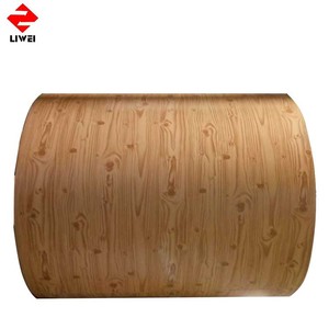 Prepainted gỗ hạt nhôm cuộn dây cổ màu nhôm Loại sản phẩm nhôm cuộn - Product Image 5