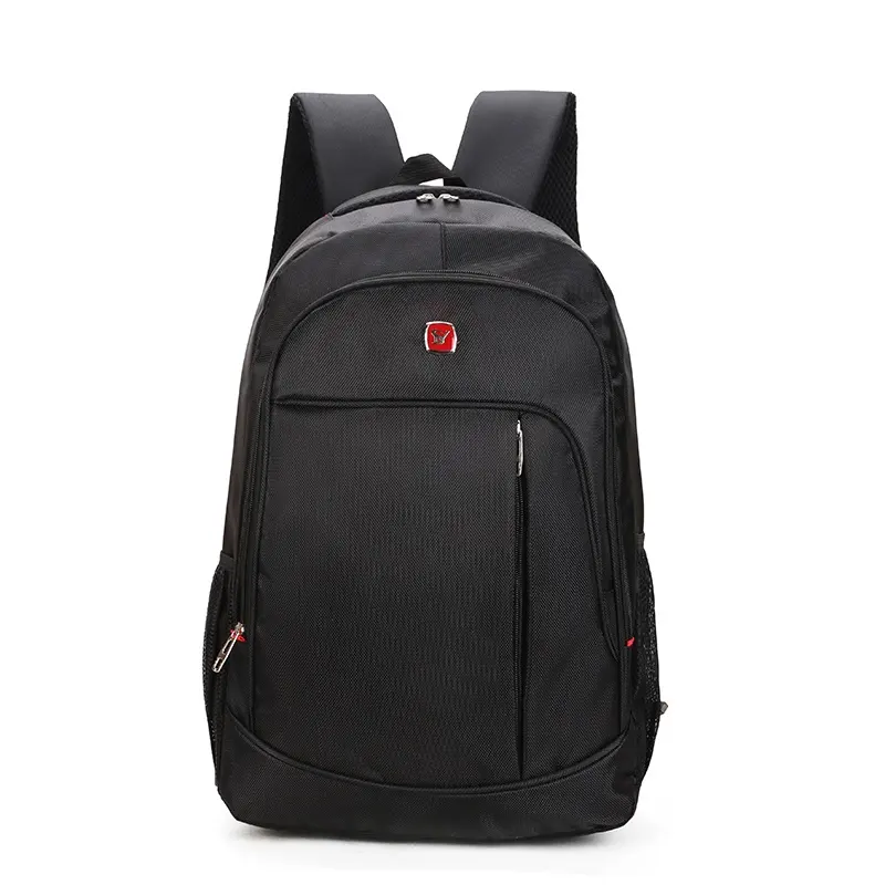 wholesale custom high quality popular korean old fashioned side zipper oxford backpack school bag for men