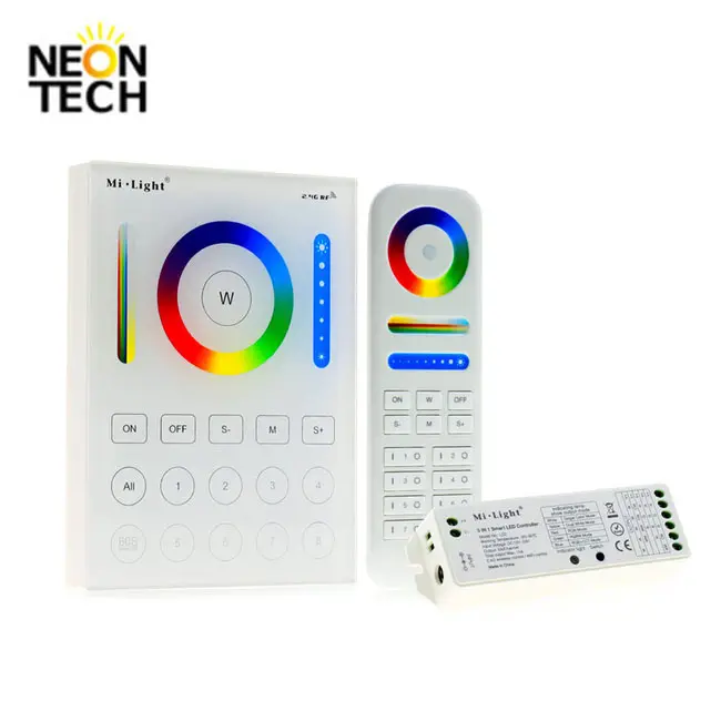 Mi Light Rgb + Ww + Cw 5 In 1 Smart Remote Controller