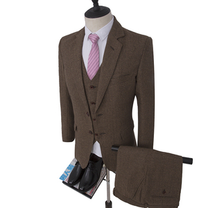 MA116 Nouvelle Mode 3 Pièces <span class=keywords><strong>Costumes</strong></span> Angleterre Slim Business Classique Costume + Pantalon <span class=keywords><strong>Homme</strong></span> <span class=keywords><strong>Pas</strong></span> <span class=keywords><strong>Cher</strong></span> Travail Blazer Épais Formel Ventes Smoking - Product Image 2