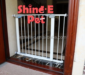 Precio barato ajustable Metal niños seguridad del bebé seguridad Pet valla puerta - Product Image 2