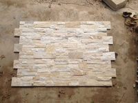 Pierre de parement décorative murale en ardoise naturelle beige, écologique, anti-acide, découpée sur mesure, pour extérieur d'hôtel, style moderne, fabriquée en Chine