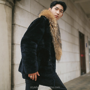 <span class=keywords><strong>Manteau</strong></span> professionnel en fausse fourrure pleine longueur avec col à revers <span class=keywords><strong>manteau</strong></span> d'<span class=keywords><strong>hiver</strong></span> grande taille à vendre - Product Image 2