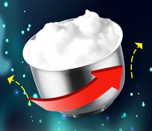 살롱 수염 면도 금속 그릇 스테인리스 면도 그릇 휴대용 수염 브러시 그릇 - Product Image 2