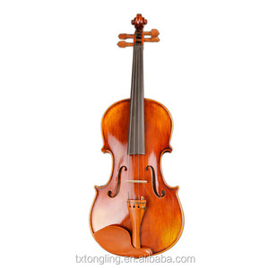 (TL004-1) de Instrumentos Musicales de China Hecho A Mano Natural Flameado Barniz <span class=keywords><strong>Violín</strong></span> <span class=keywords><strong>Música</strong></span> Con Jujube - Product Image 3