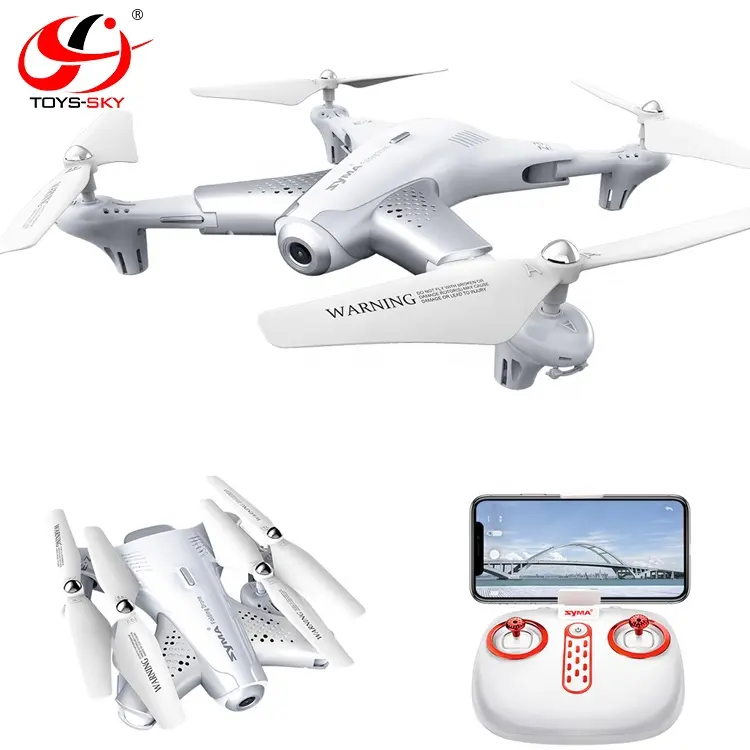 Syma Z3 Smart Foldable FPV RC Quadcopter Optical Flow Drone With HD Wifi Camera Real-time Altitude Hold Flow Hover Headless Mode