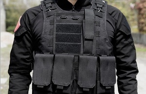 رخيصة الأسود الجيش رجل الصيد العسكرية التكتيكية سترة - Product Image 5